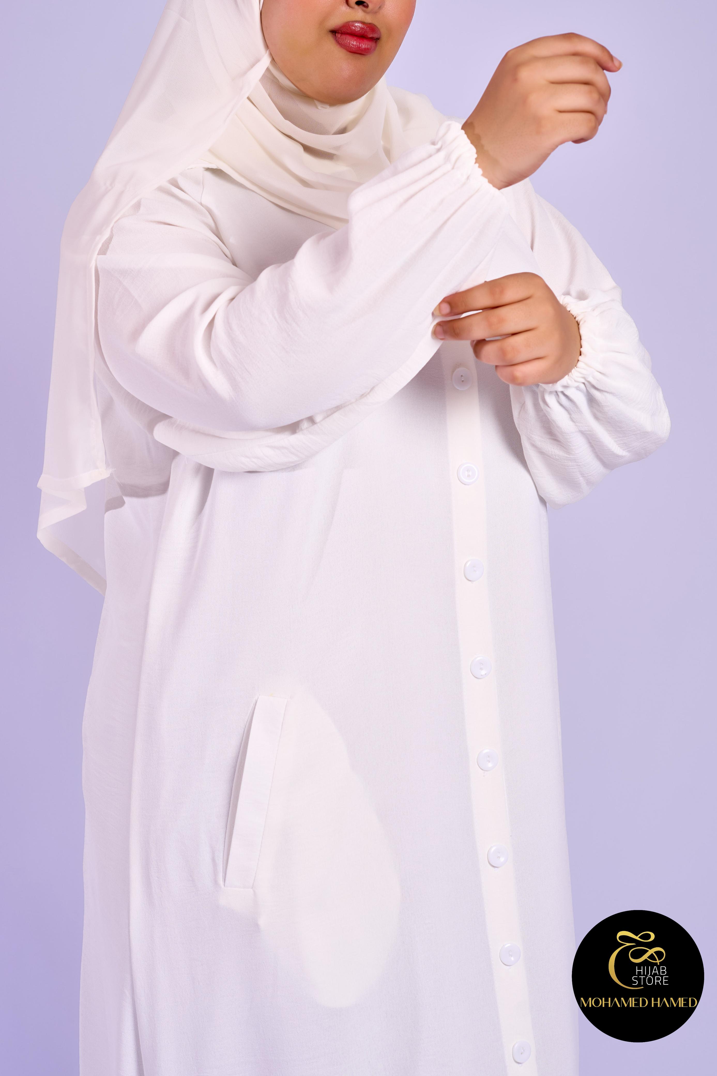Robe Berry Longue – Tissu Turc CY à Boutons