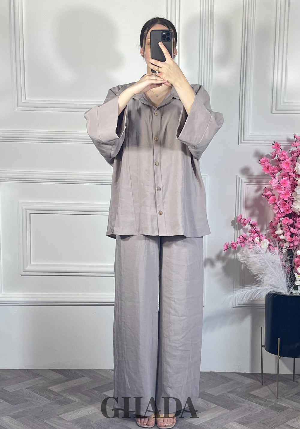 Ensemble avec pantalon - Beige