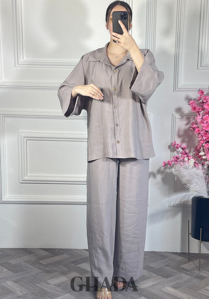 Ensemble avec pantalon - Beige