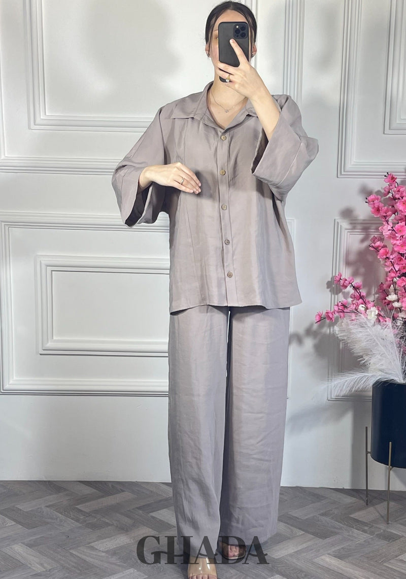 Ensemble avec pantalon - Beige