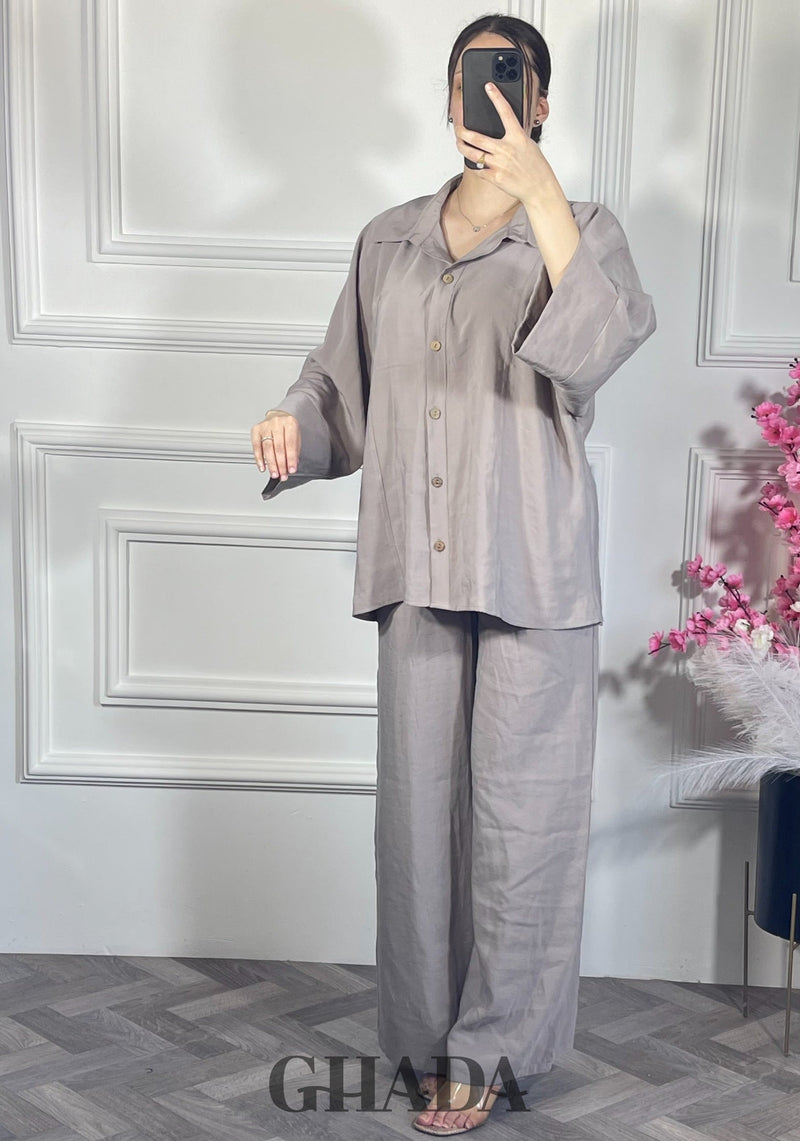 Ensemble avec pantalon - Beige