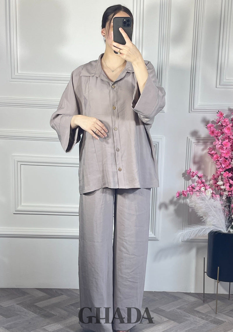 Ensemble avec pantalon - Beige