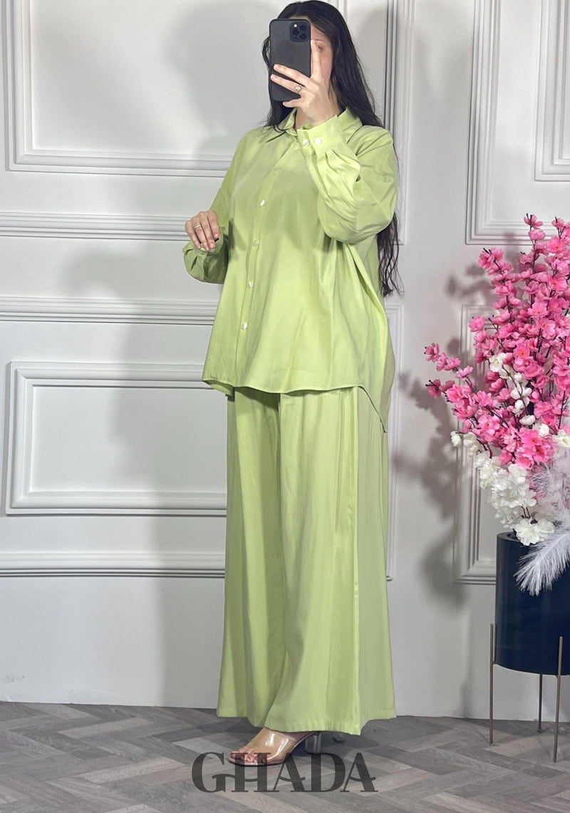 Ensemble avec pantalon - Vert