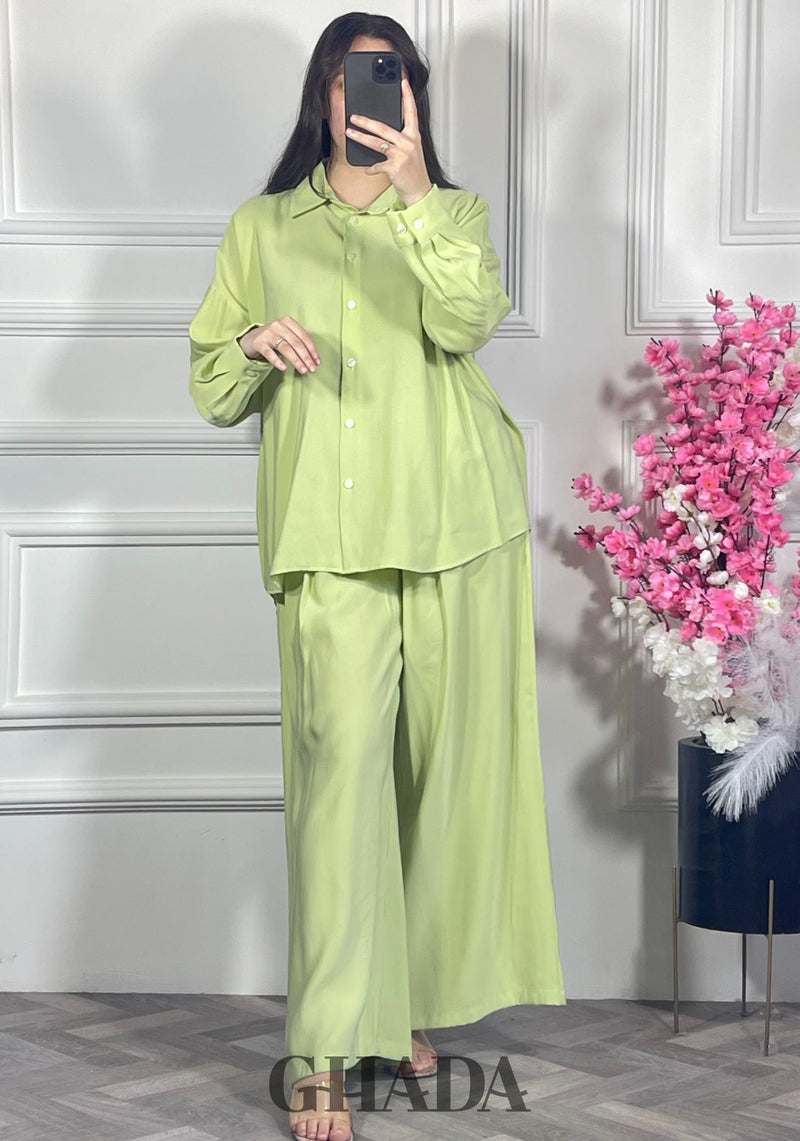 Ensemble avec pantalon - Vert
