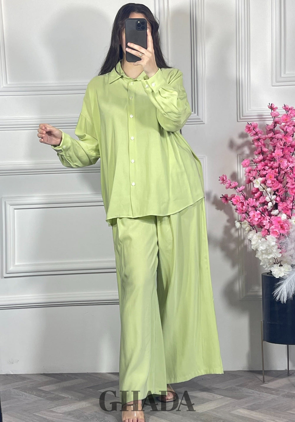 Ensemble avec pantalon - Vert