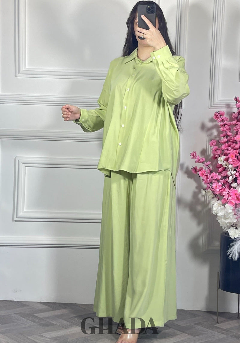 Ensemble avec pantalon - Vert