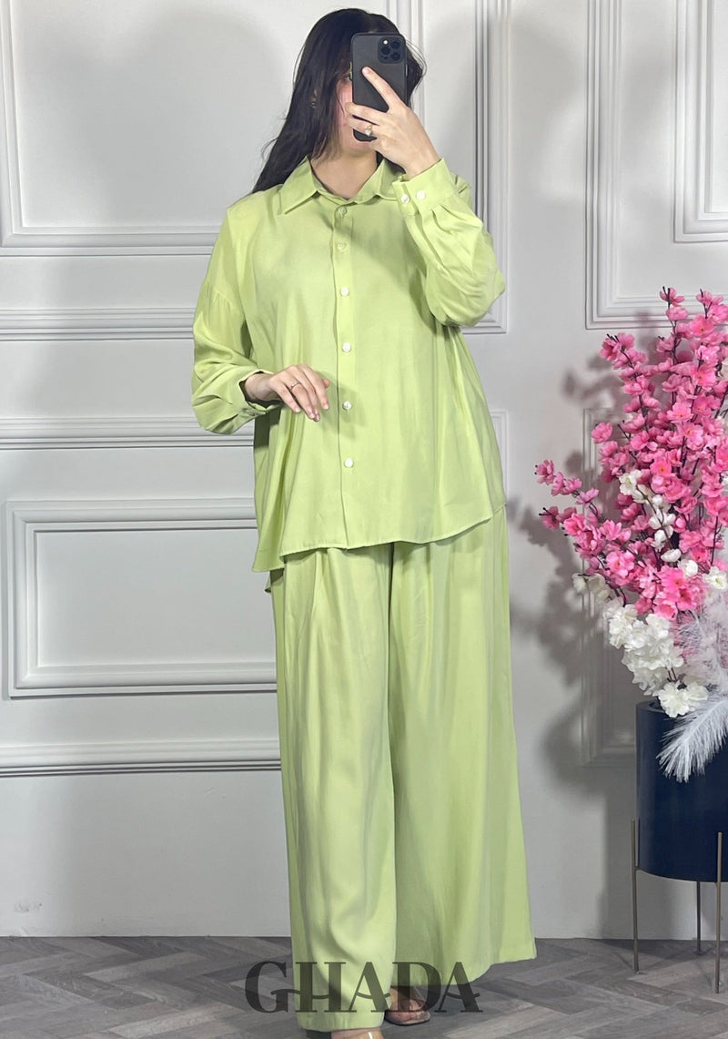 Ensemble avec pantalon - Vert