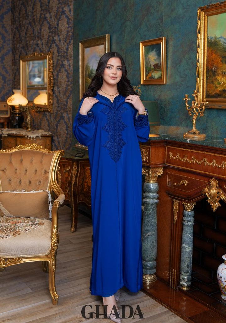 Djellaba traditionnelle avec Qmiss