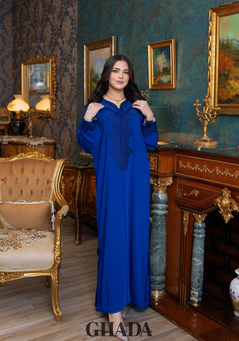 Djellaba traditionnelle avec Qmiss