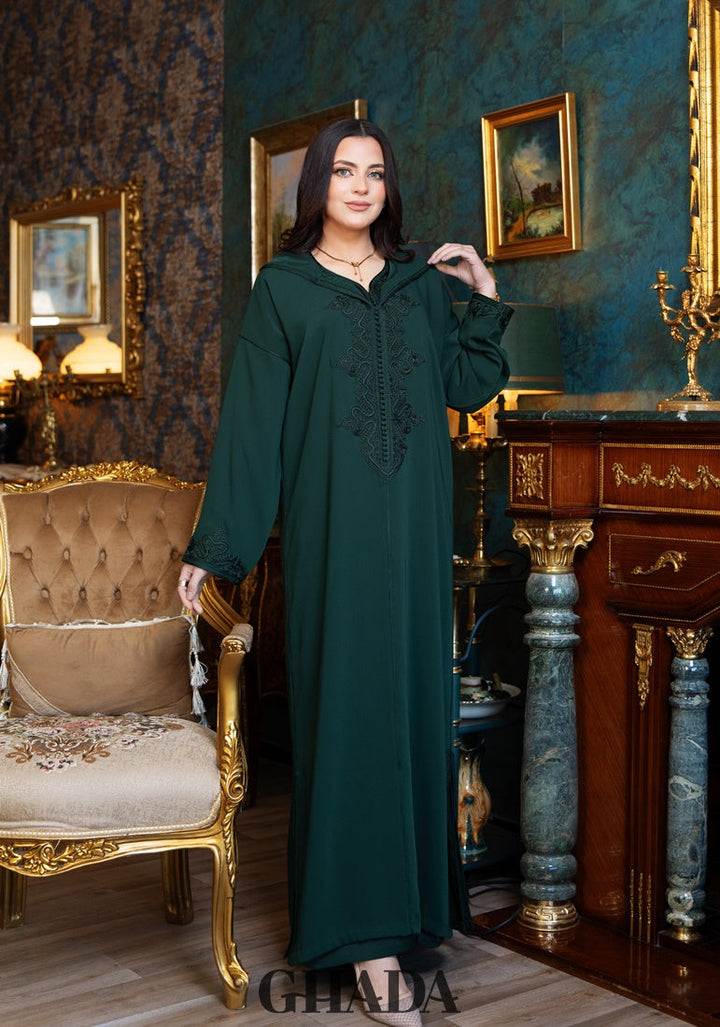 Djellaba traditionnelle avec Qmiss