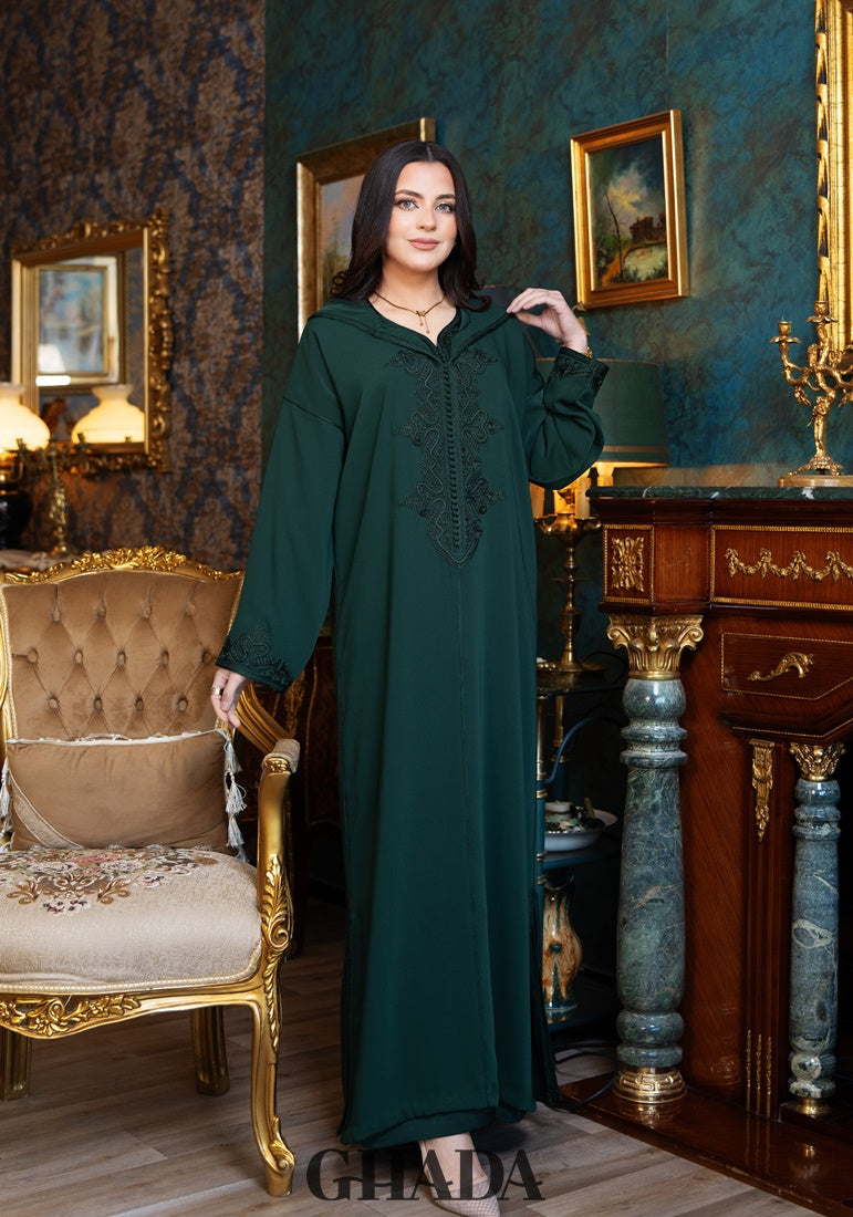 Djellaba traditionnelle avec Qmiss