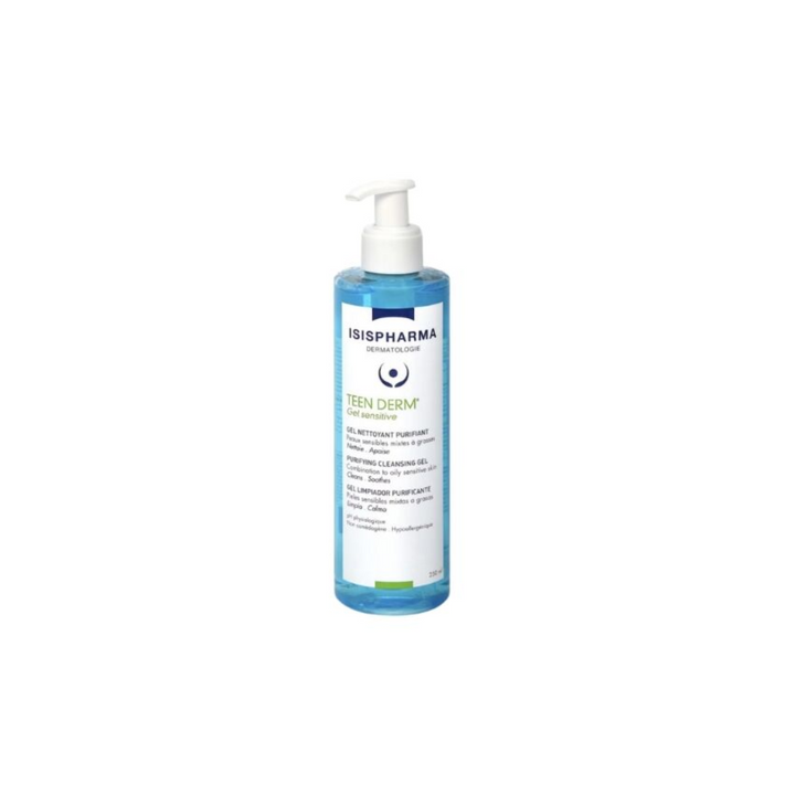 Isispharma Teen Derm Gel Sensitive 250ml