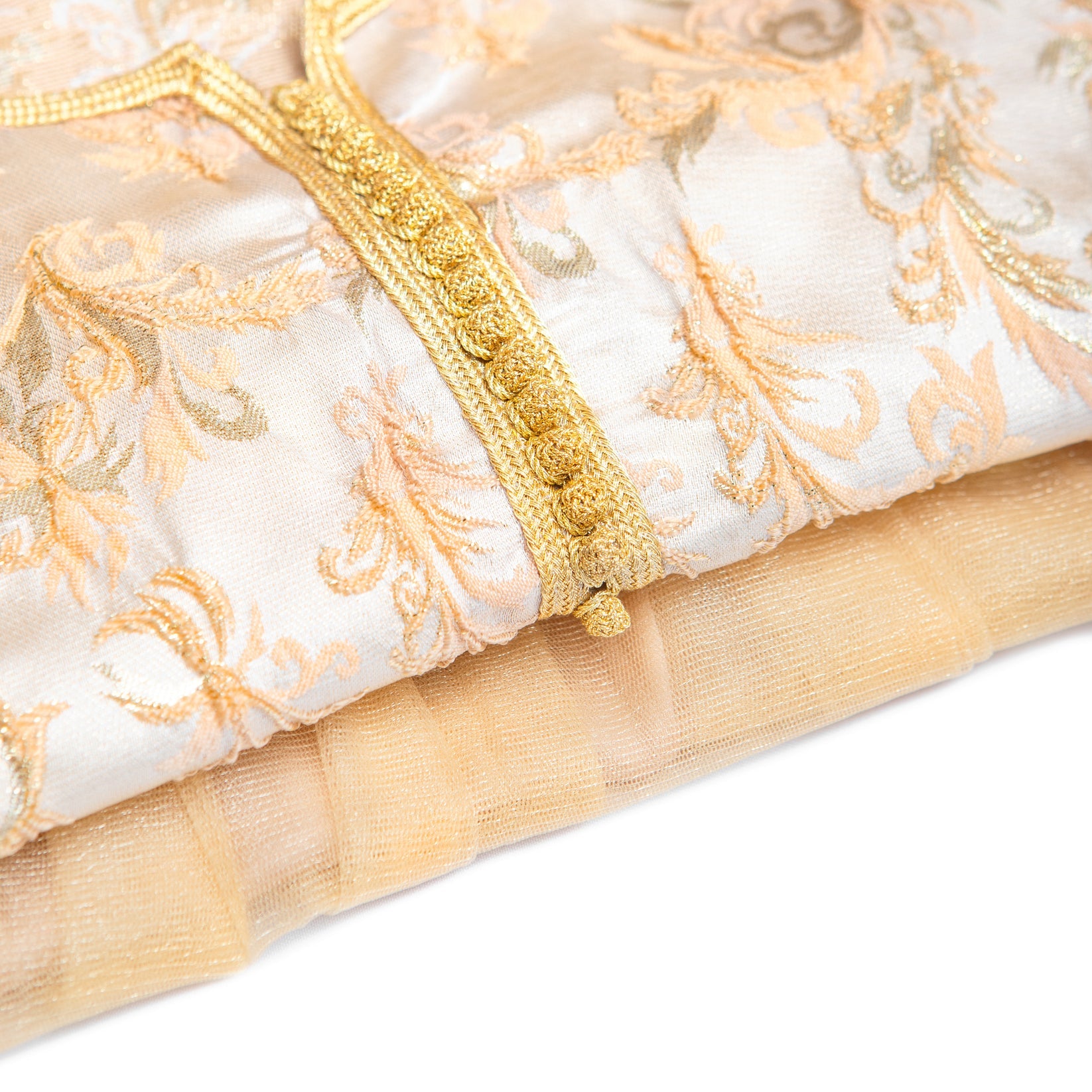 Caftan - Beige bud pour fille