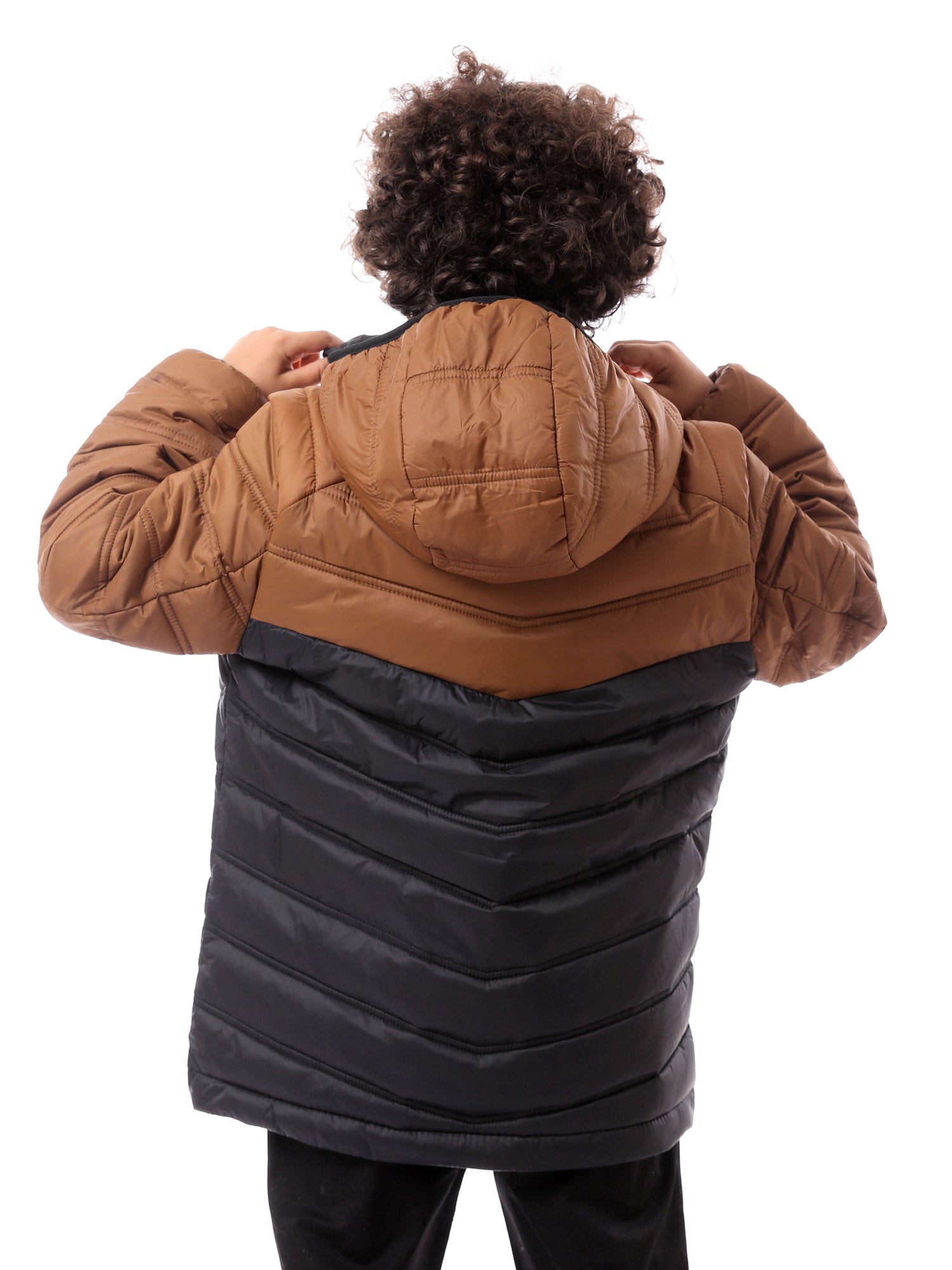 Veste d’hiver garçon matelassée avec capuche au design chaud et moderne – JAC23WFWP28375TB1