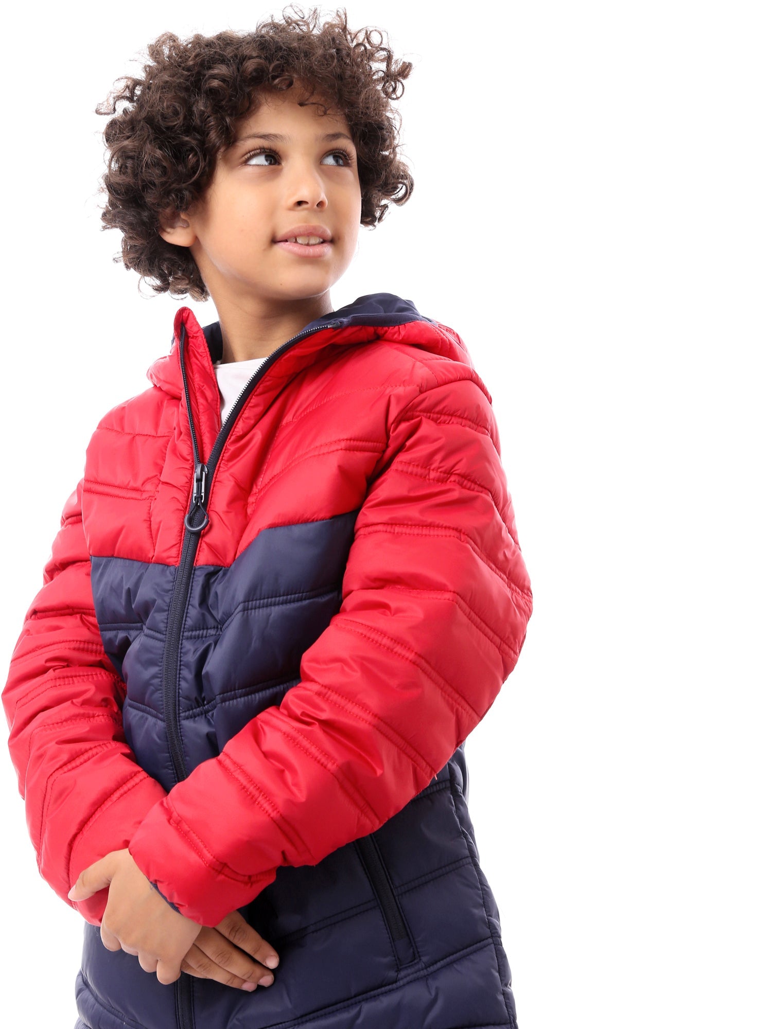 Veste d’hiver garçon matelassée avec capuche au design chaud et moderne – JAC23WFWP28375TB1