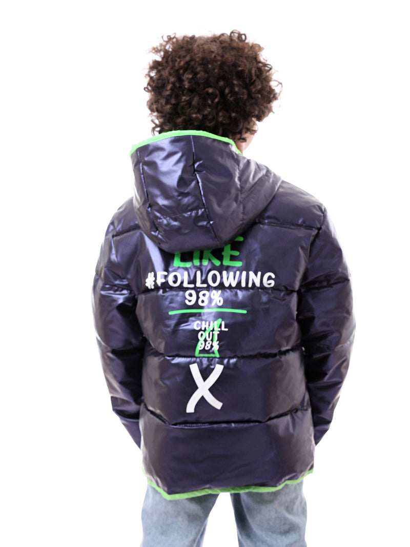 Veste d'hiver Garçon avec Capuche et Poches- JAC23WFWP28805TB1