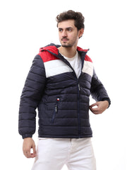 Veste d’hiver homme matelassée avec capuche - JAC24WFWP28374TM1