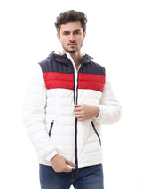 Veste d’hiver homme matelassée avec capuche - JAC24WFWP28374TM1