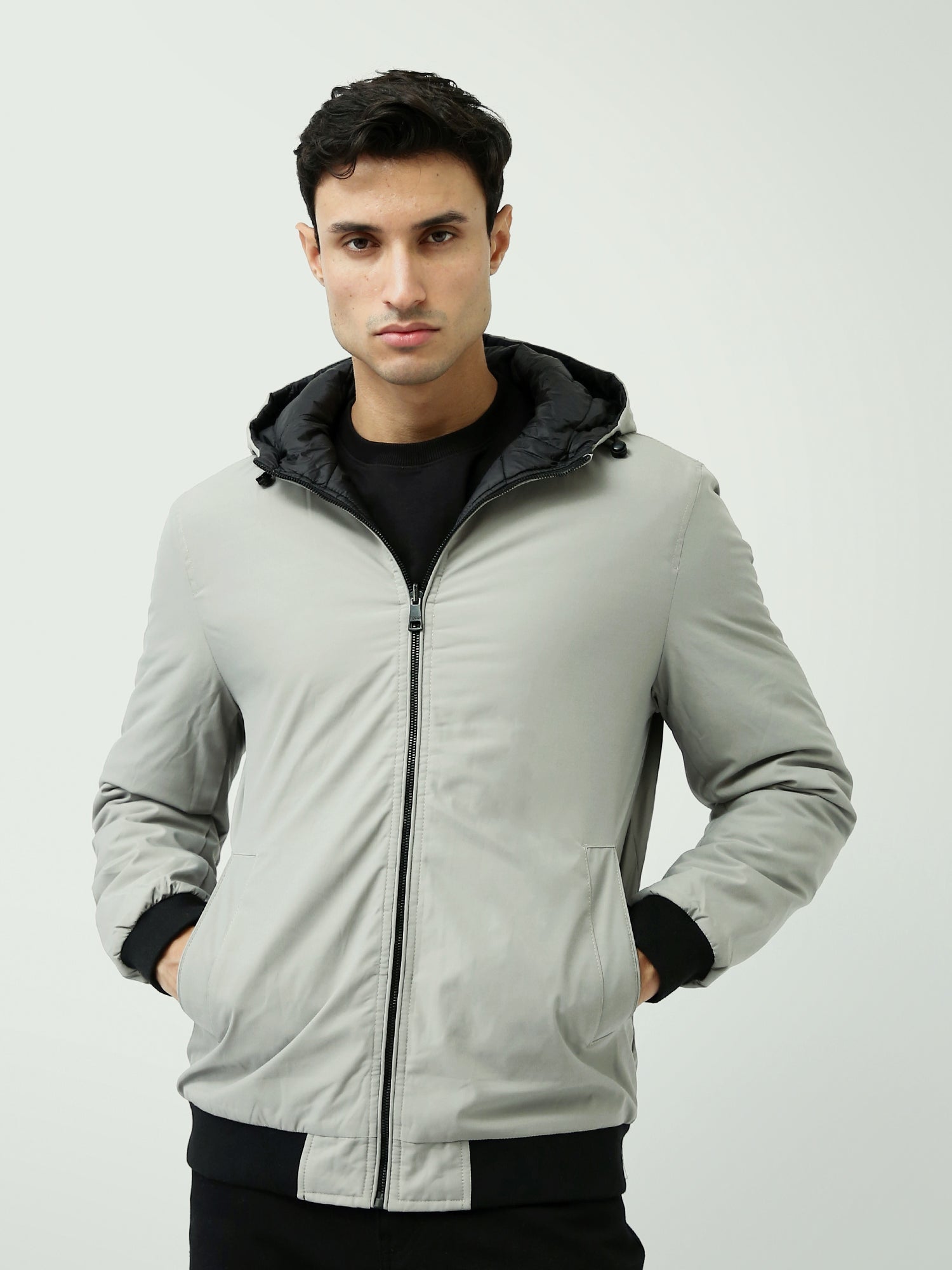 Veste homme matelassée avec capuche au design classique et élégant - JAC24WFWP28378TM1