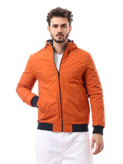 جاكيت رجالي مبطّن بغطاء للرأس - بتصميم كلاسيكي أنيق - JAC24WFWP28378TM1