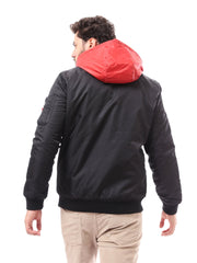 Veste homme avec capuche et imprimés modernes – JAC24WFWP28382TM1