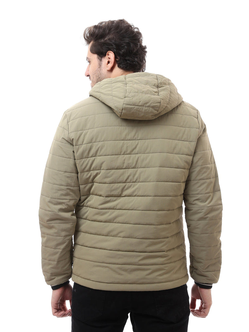 Veste pour homme matelassée avec capuche – Design moderne et chaud - JAC24WWBP28418TM1