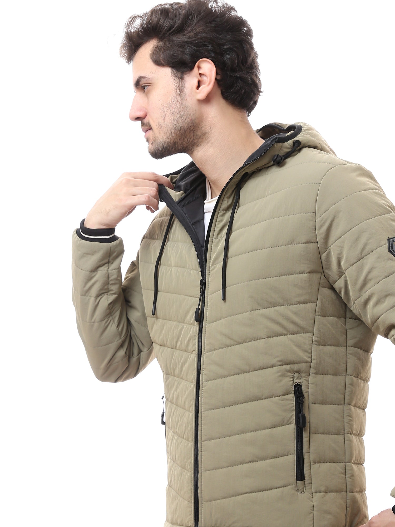 Veste pour homme matelassée avec capuche – Design moderne et chaud - JAC24WWBP28418TS1