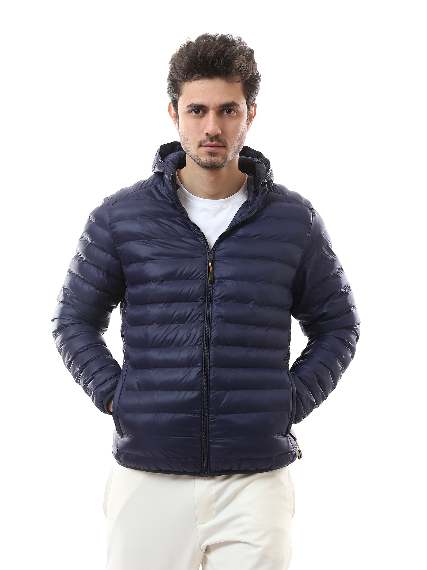 Veste légère pour homme matelassée avec capuche pratique - JAC24WWBP28454TM1
