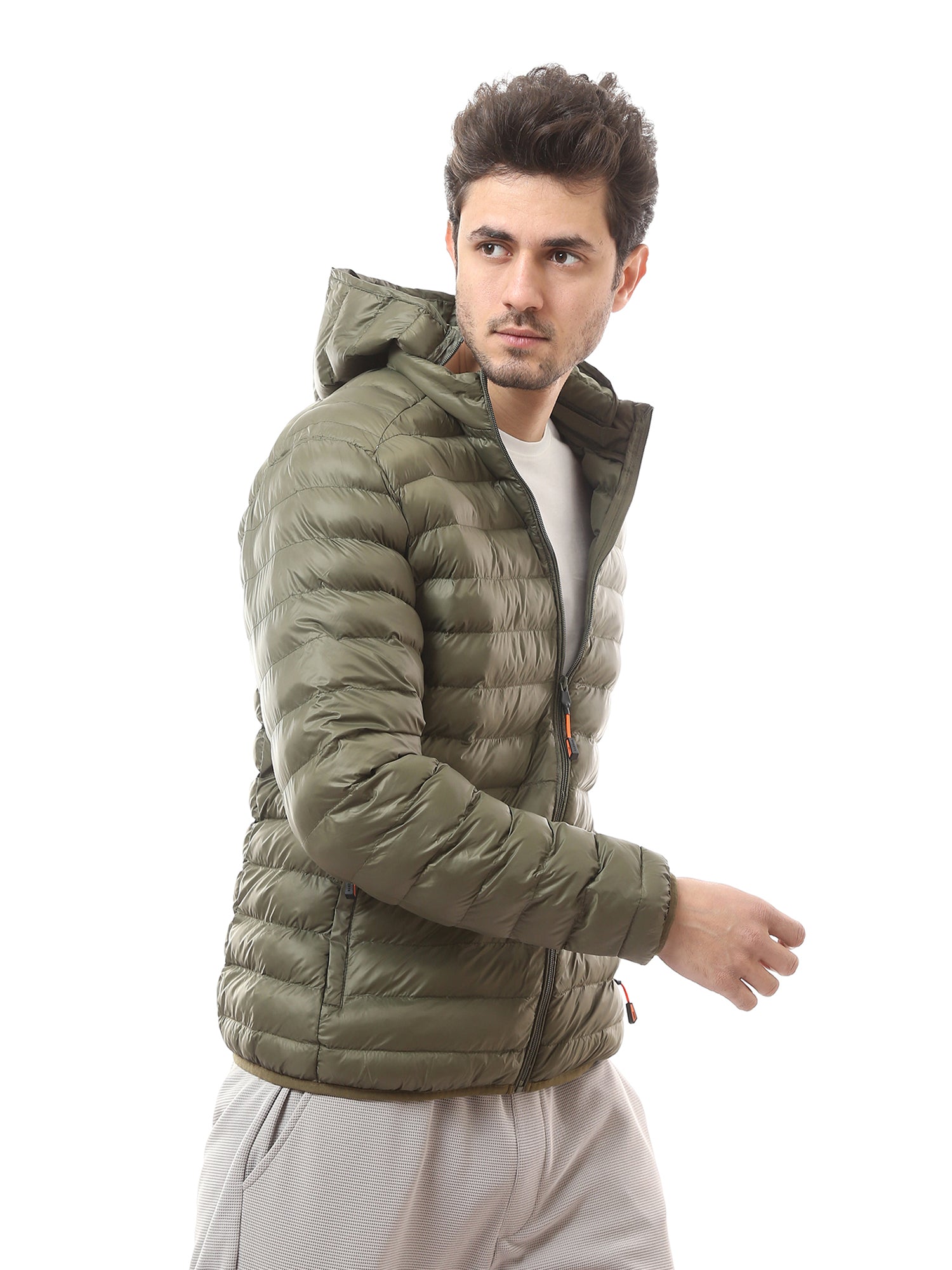 Veste légère pour homme matelassée avec capuche pratique - JAC24WWBP28454TM1