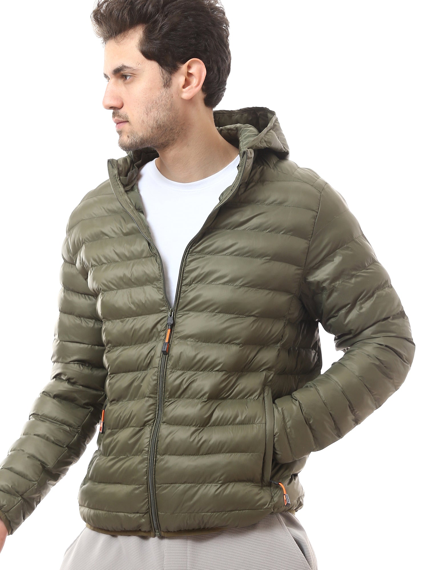 Veste légère pour homme matelassée avec capuche pratique - JAC24WWBP28454TM1