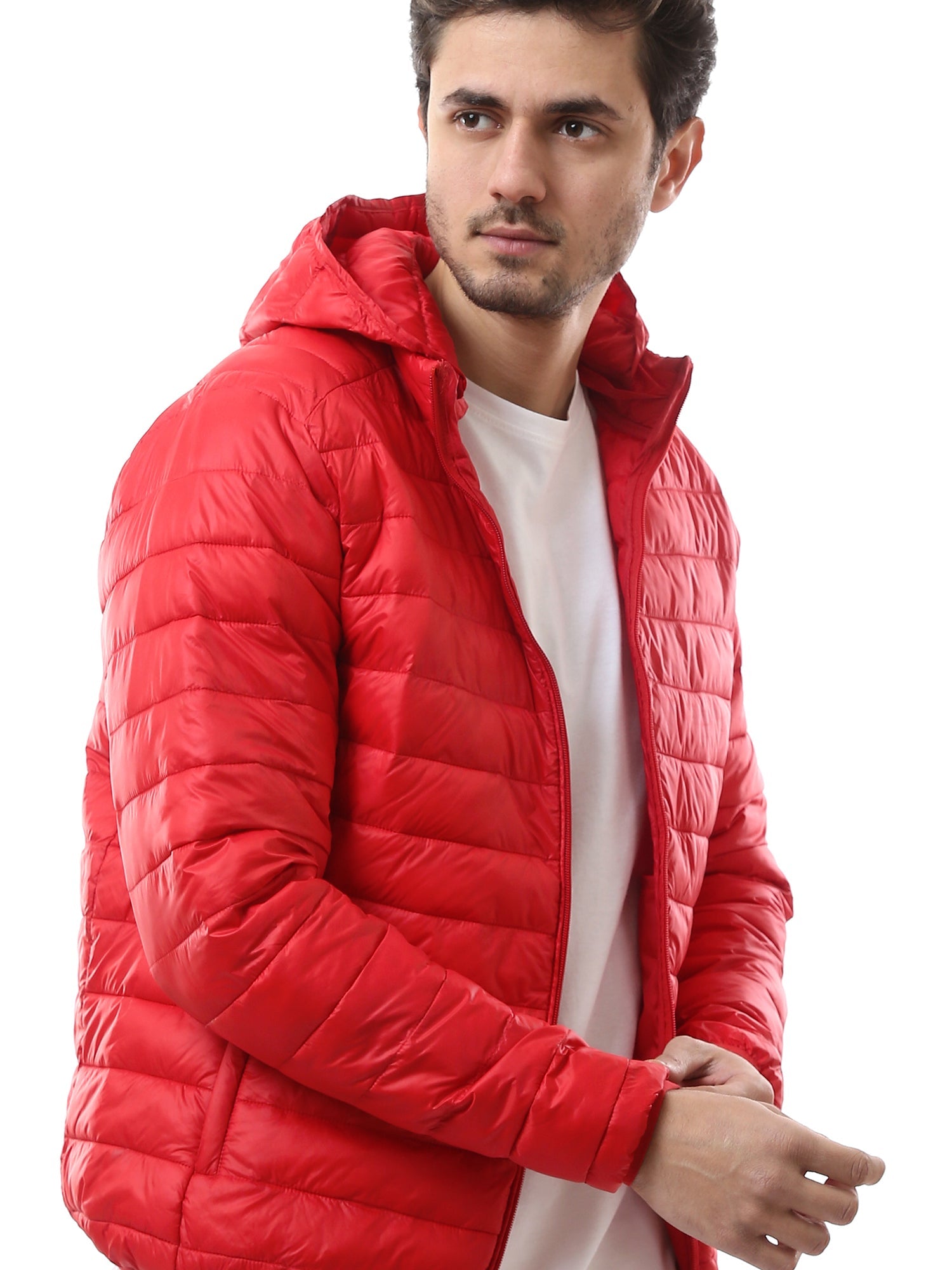 Veste légère pour homme matelassée avec capuche pratique - JAC24WWBP28454TM1