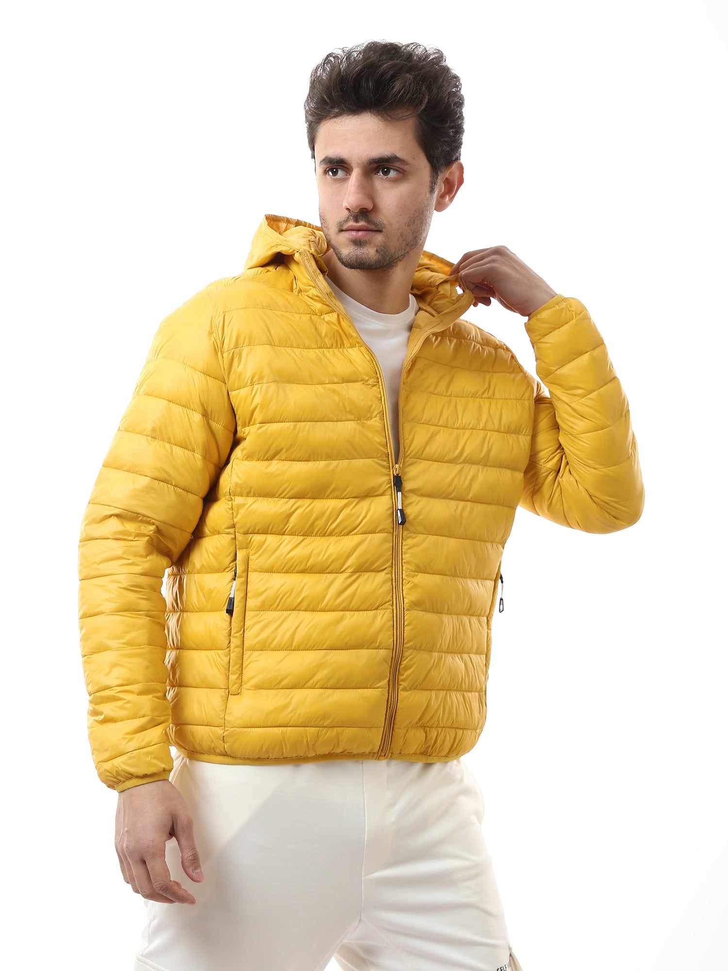 Veste légère pour homme matelassée avec capuche pratique - JAC24WWBP28454TM1