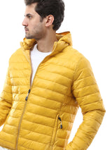 Veste légère pour homme matelassée avec capuche pratique - JAC24WWBP28454TM1