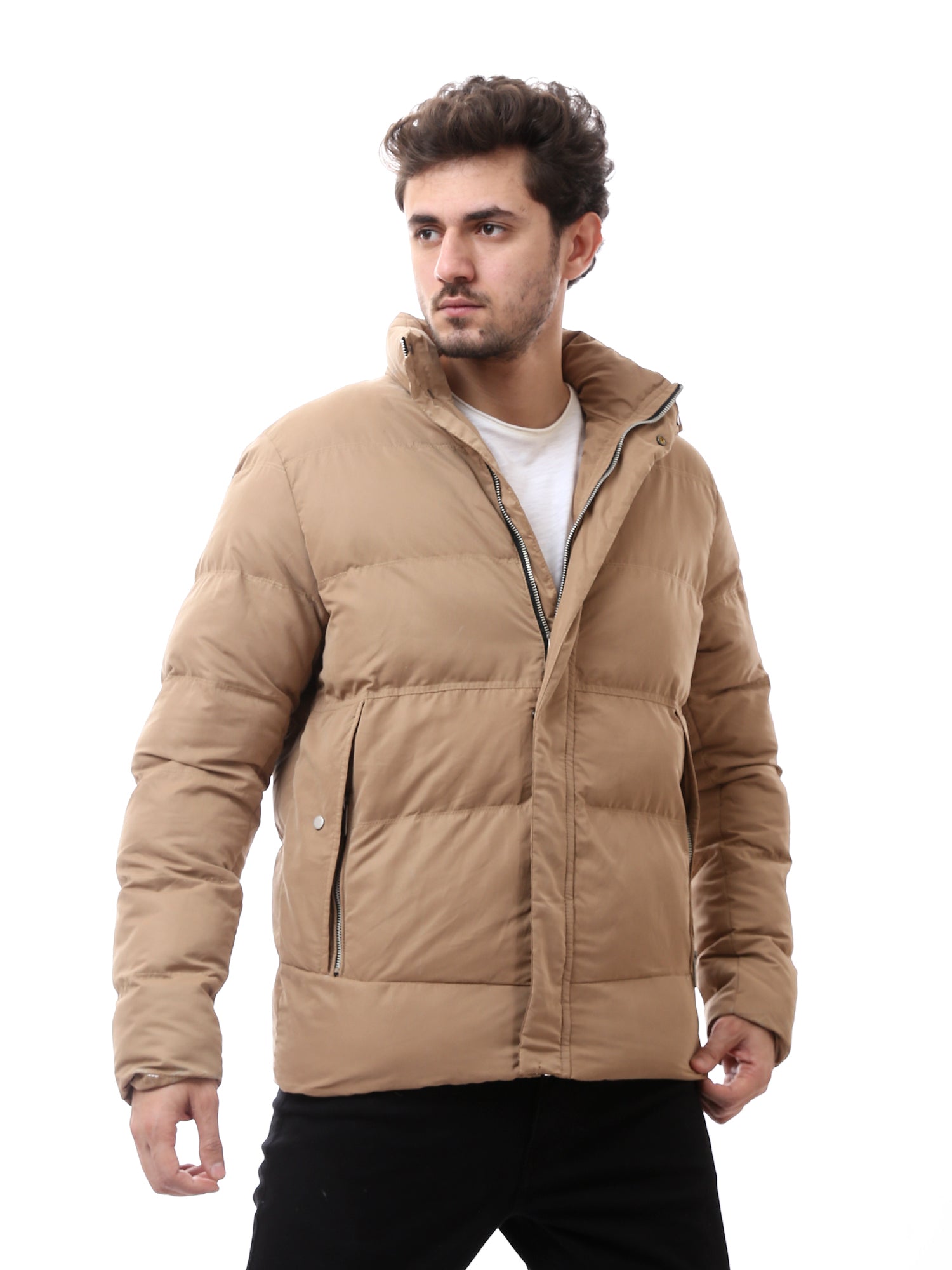 Veste d'hiver pour homme doublée avec design élégant - JAC24WWBP28457TM1