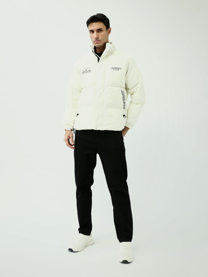 Doudoune Homme Slim Fit Off-White – Style Urbain Moderne - JAC25WWBG28470TM1