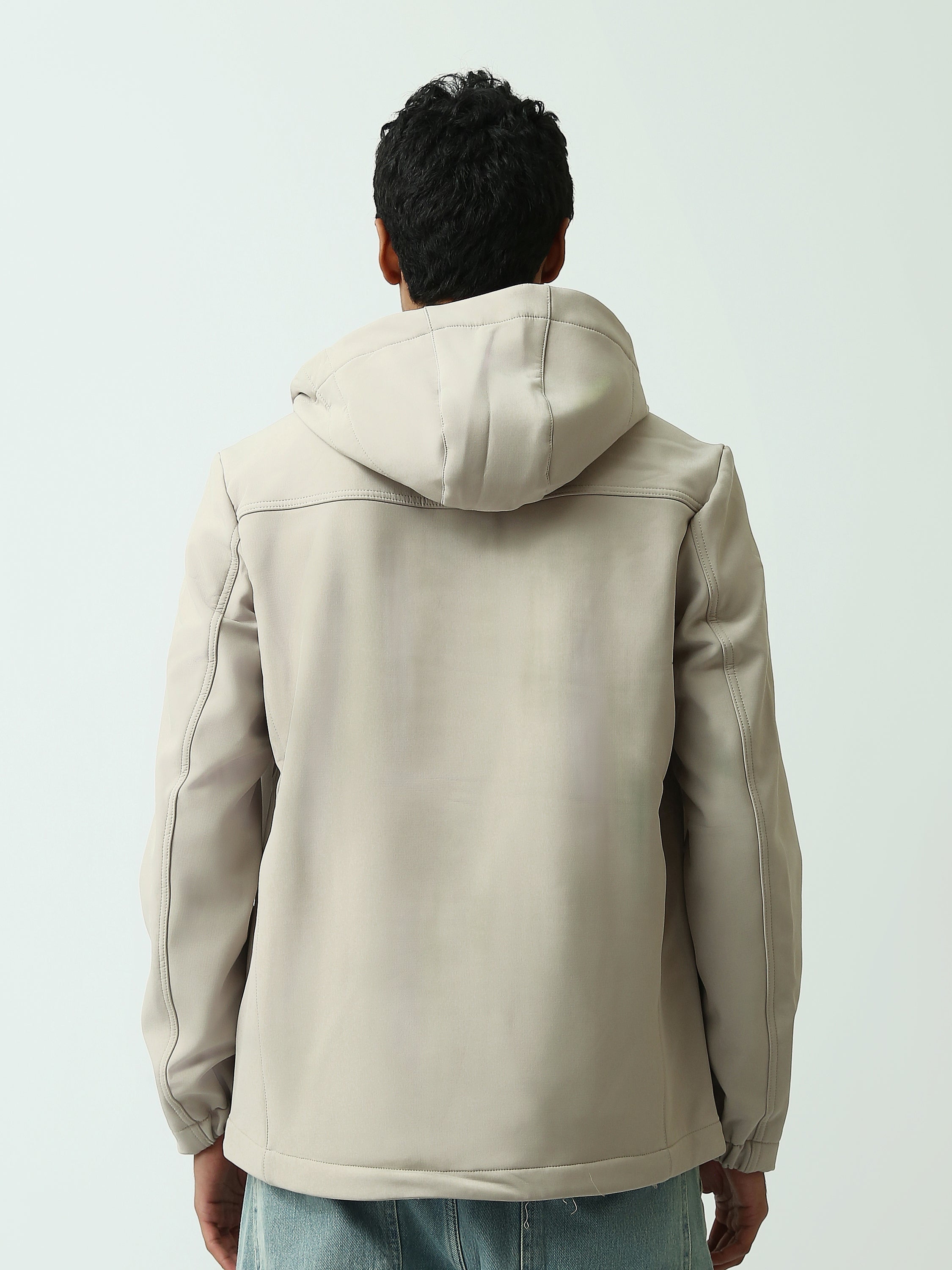 Veste Homme à Capuche avec Fermeture Éclair - Confortable et Moderne - JAC25WWBL28025TM1