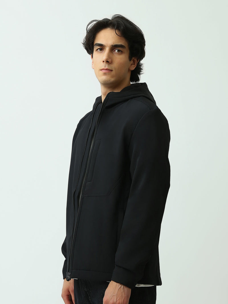Veste Homme à Capuche avec Fermeture Éclair - Confortable et Moderne - JAC25WWBL28025TM1