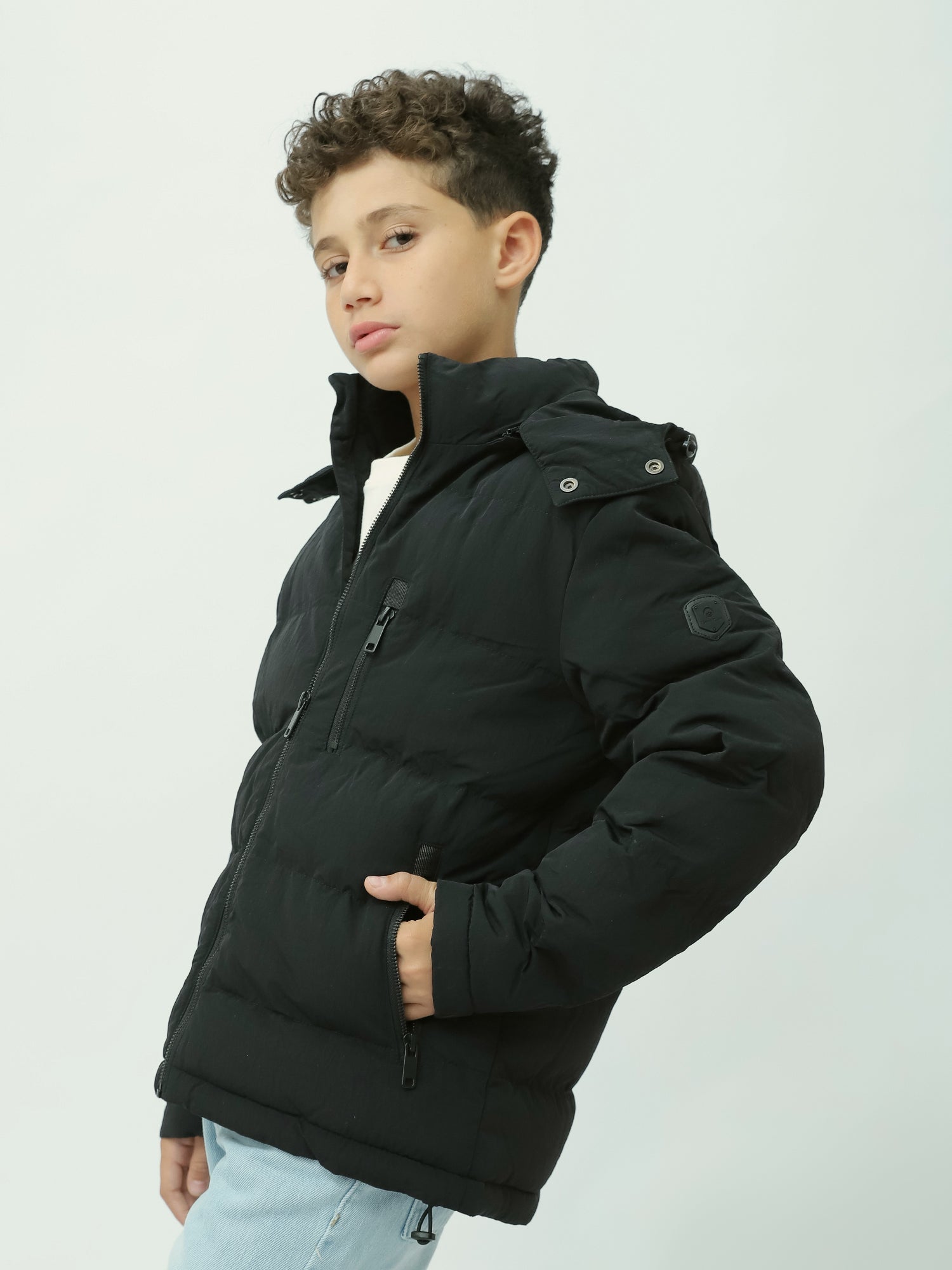 Veste Garçon Matelassée – Confort et Style pour les Jours Froids - JAC25WWBP28477TB1