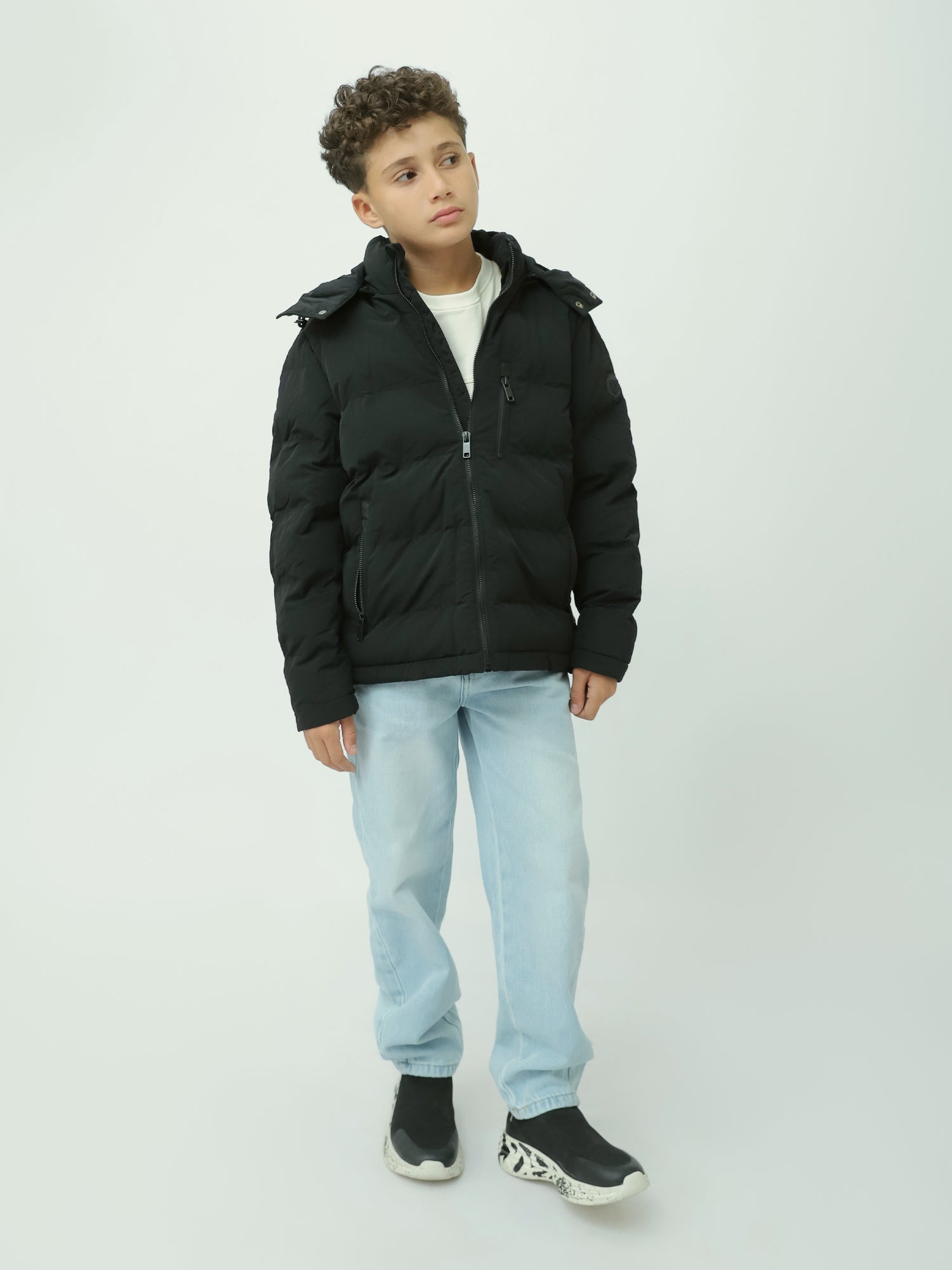 Veste Garçon Matelassée – Confort et Style pour les Jours Froids - JAC25WWBP28477TB1