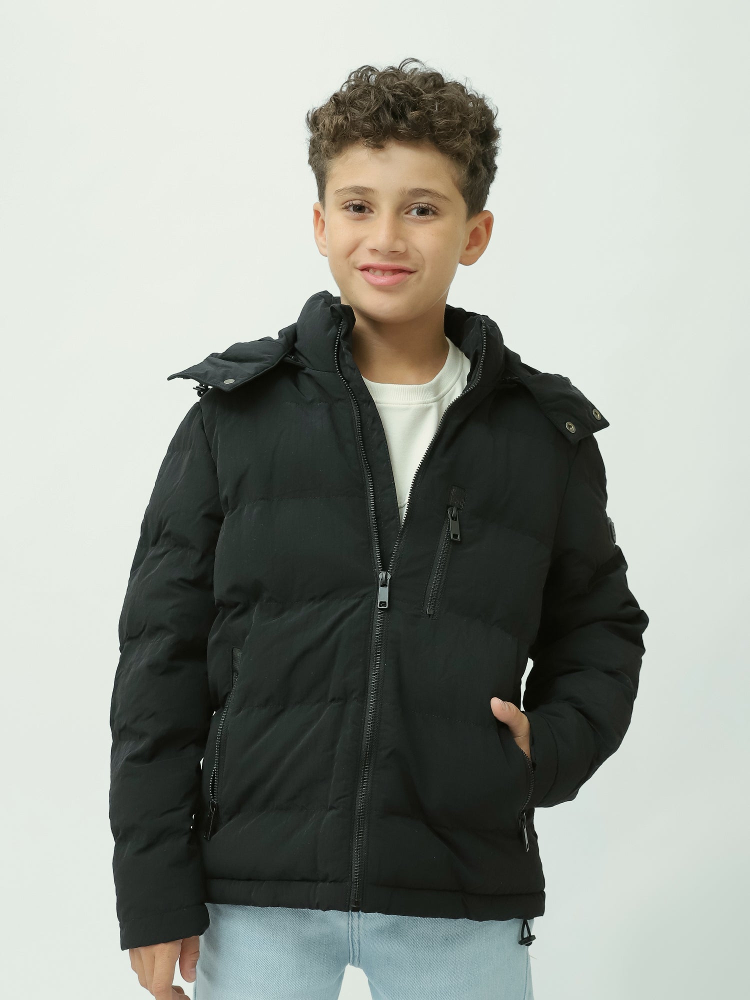 Veste Garçon Matelassée – Confort et Style pour les Jours Froids - JAC25WWBP28477TB1