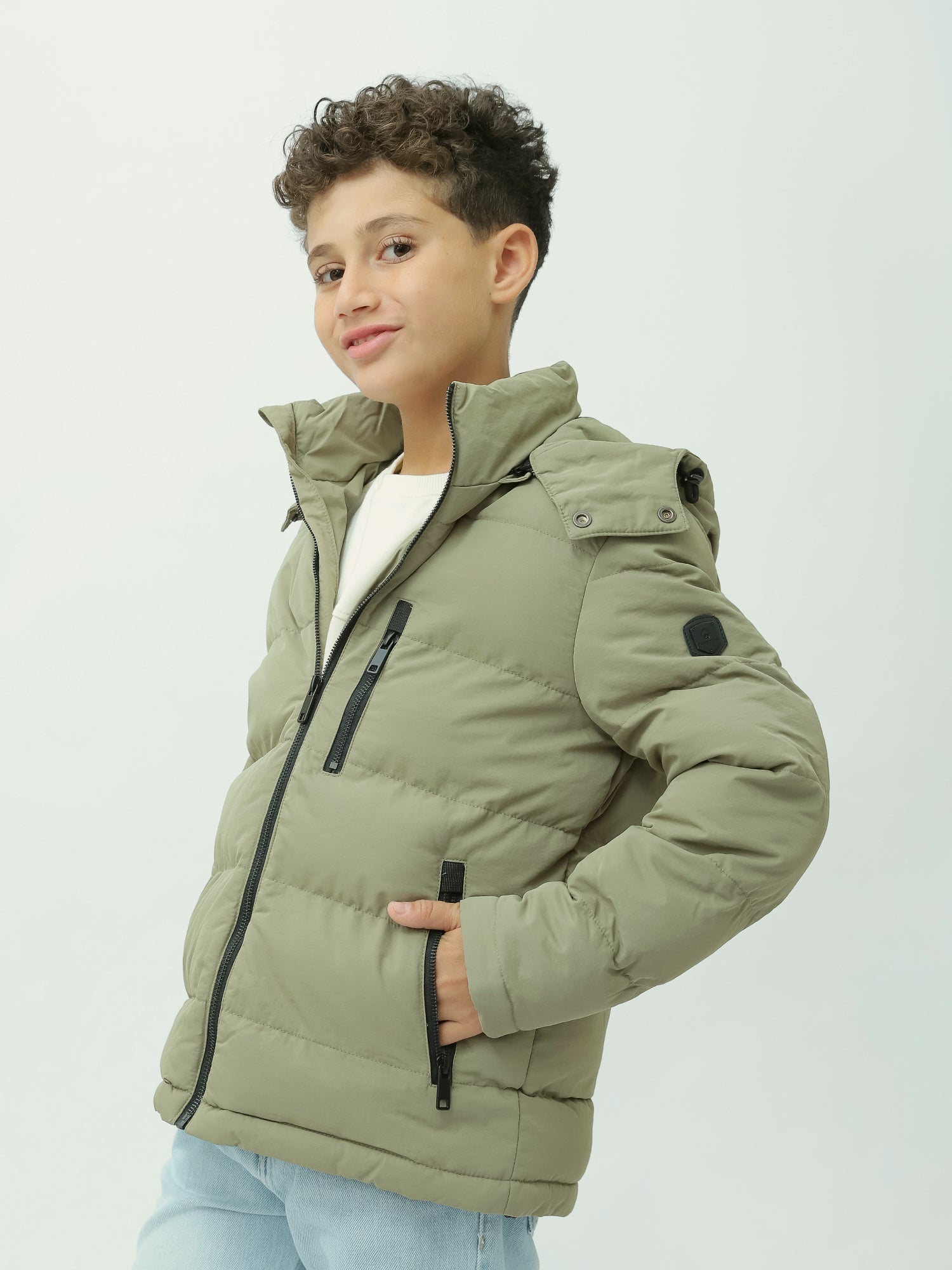 Veste Garçon Matelassée – Confort et Style pour les Jours Froids - JAC25WWBP28477TB1