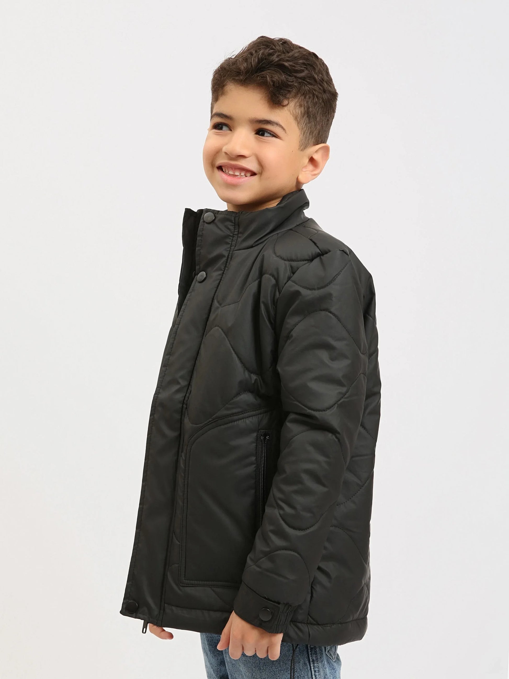 Veste Matelassée Garçon - JAC25WWBP76423MB1 - Justyol