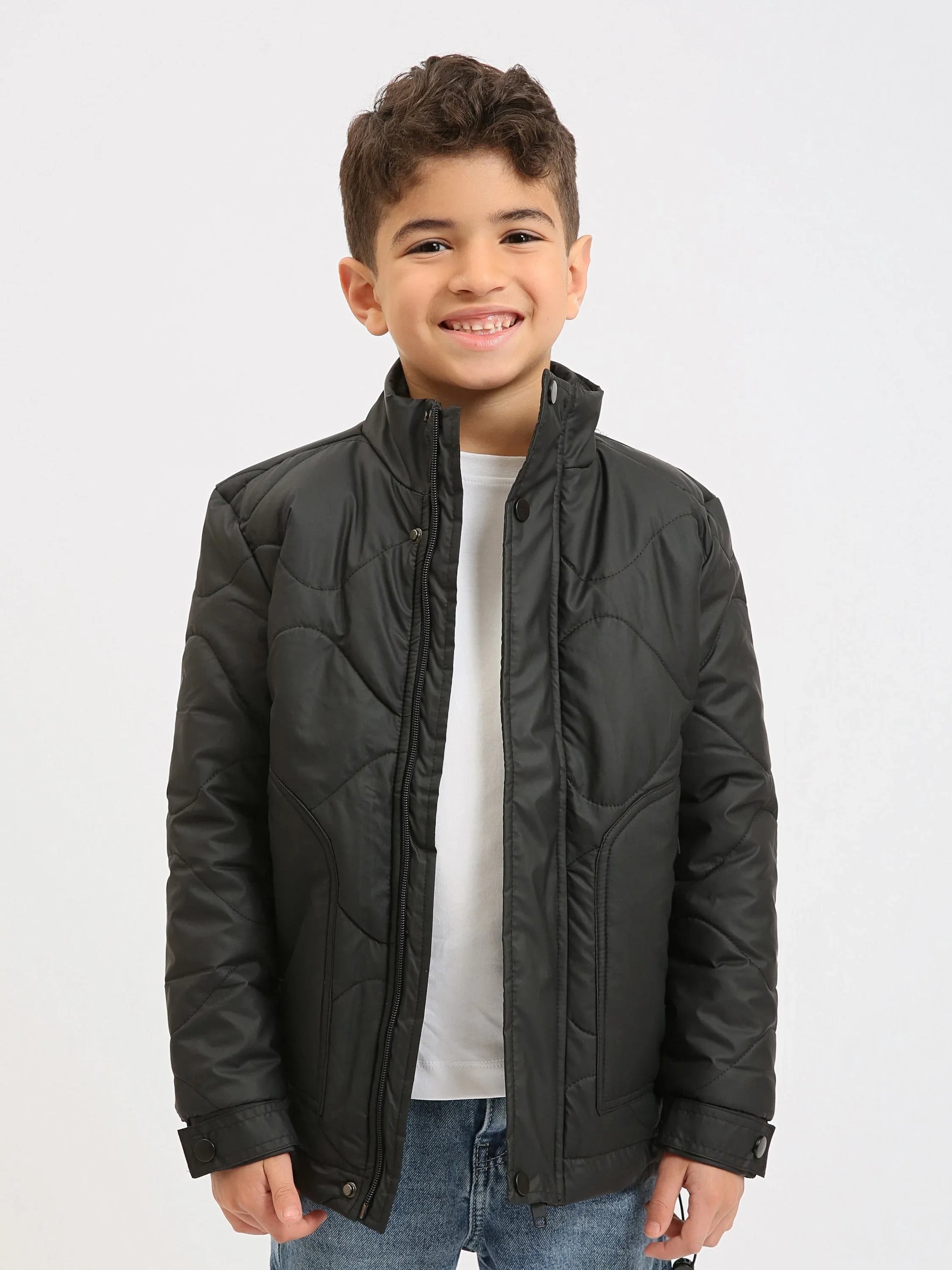 Veste Matelassée Garçon - JAC25WWBP76423MB1 - Justyol