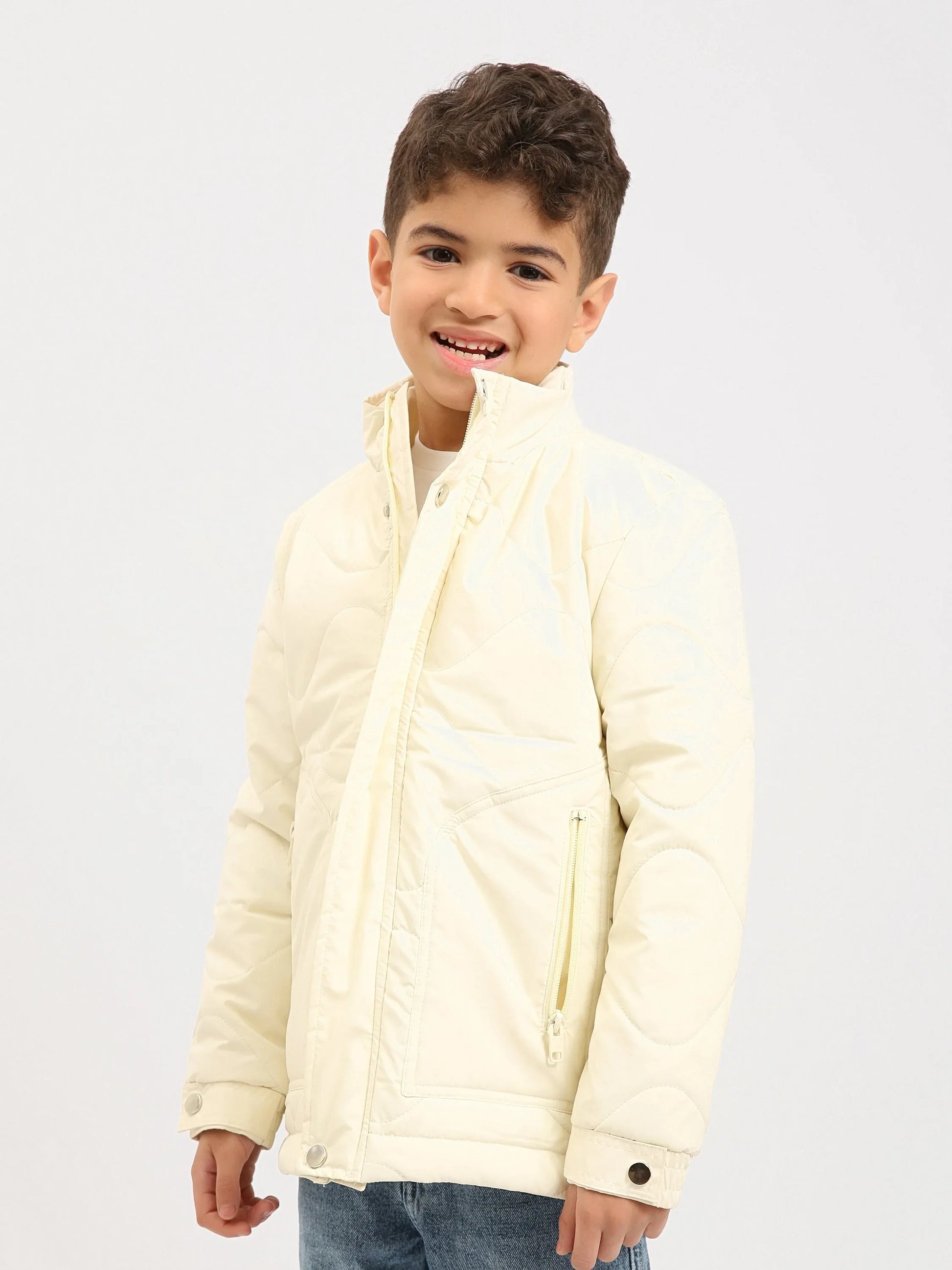 Veste Matelassée Garçon - JAC25WWBP76423MB1 - Justyol