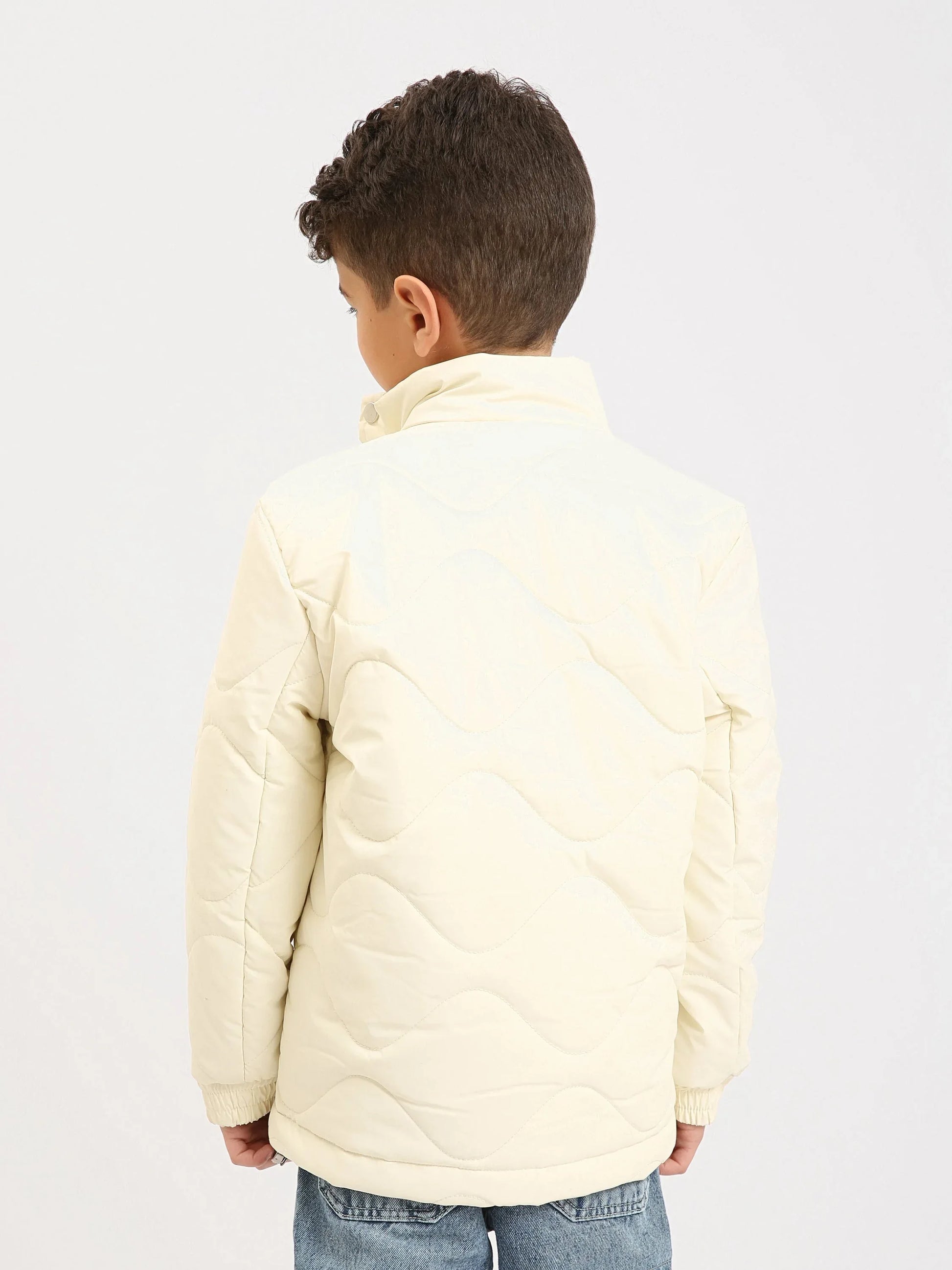 Veste Matelassée Garçon - JAC25WWBP76423MB1 - Justyol