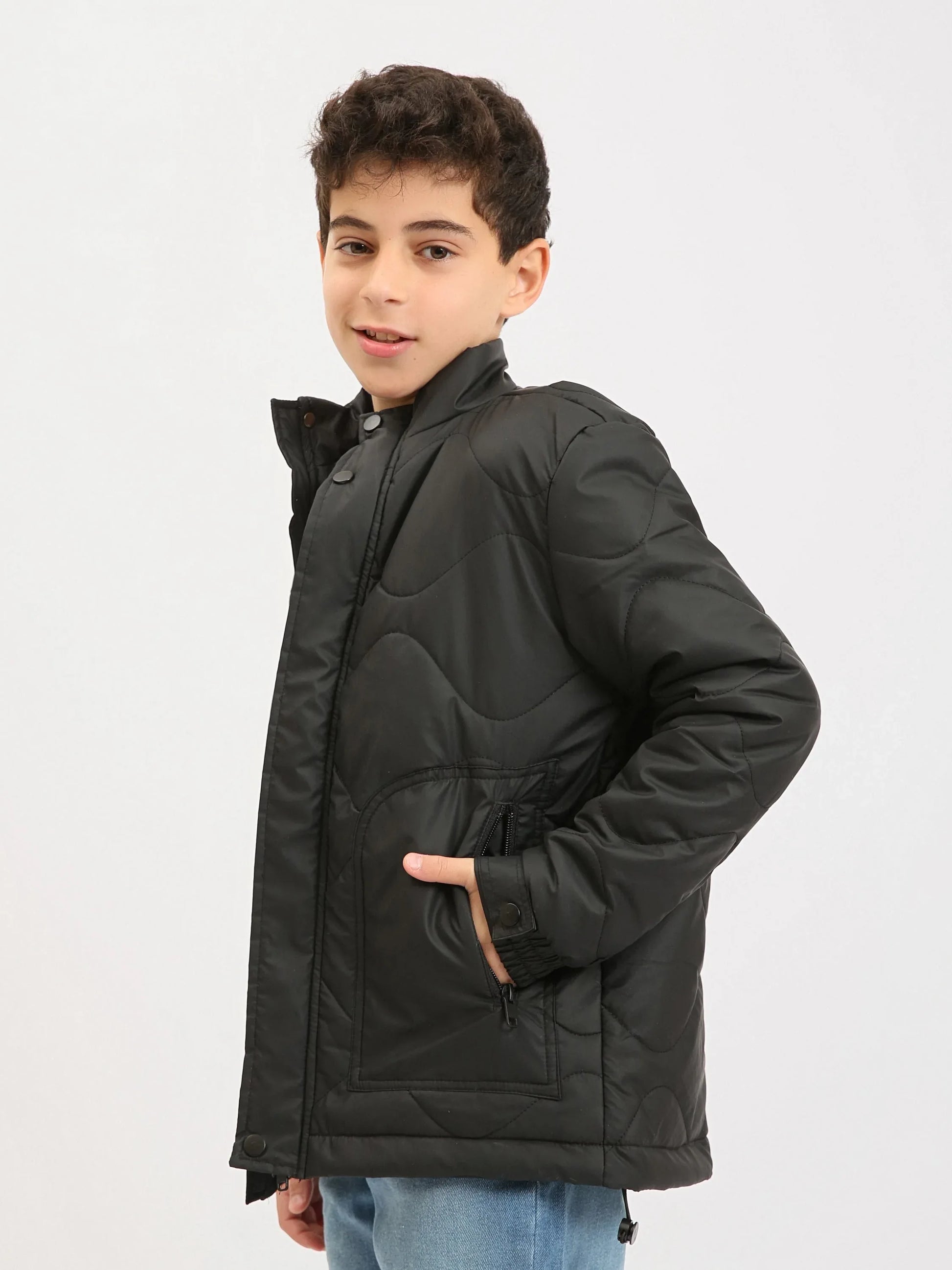 Veste Matelassée Garçon - JAC25WWBP76423MJ1 - Justyol