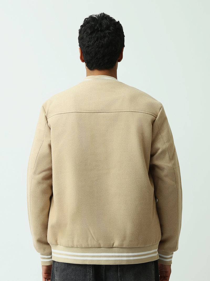 Veste homme zippée style bomber – Design minimaliste et confort moderne - JAC26WHCS28010TM1