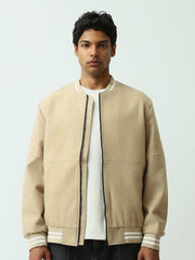 Veste homme zippée style bomber – Design minimaliste et confort moderne - JAC26WHCS28010TM1