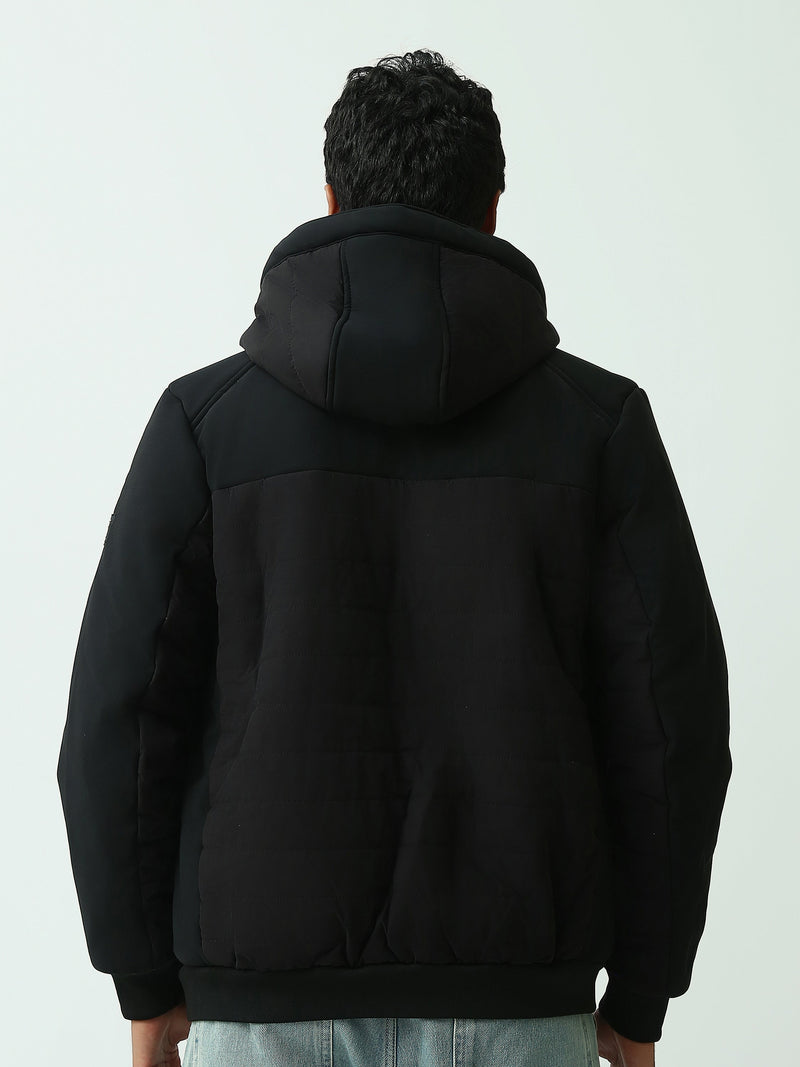 Doudoune Homme Matelassée à Capuche et Fermeture Zippée - JAC26WWBP28023TM1