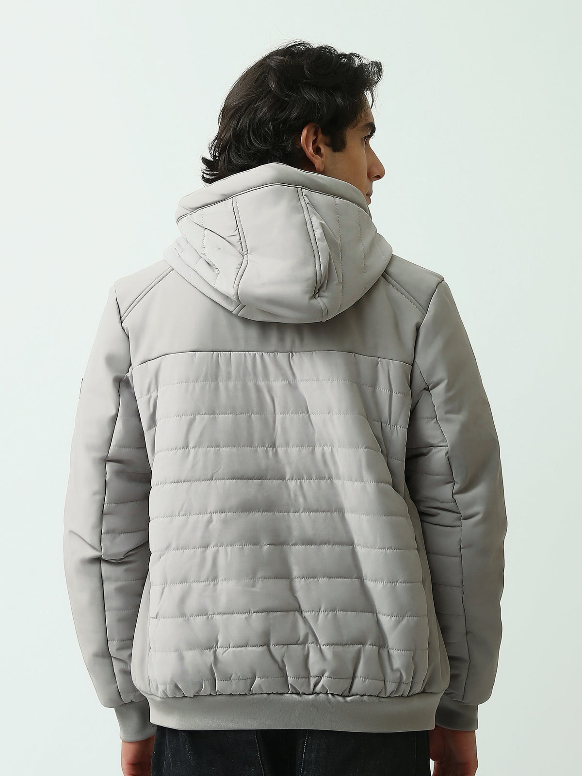 Doudoune Homme Matelassée à Capuche et Fermeture Zippée - JAC26WWBP28023TM1